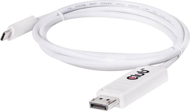 Actual product image Club 3D USB Typ C — DisplayPort (USB-C, 120 cm)