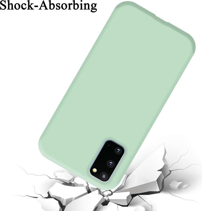 Immagine prodotto Cadorabo Copertura della cassa del silicone liquido TPU (Samsung Galaxy S20+)