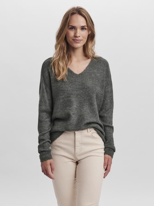 Produktbild Vero Moda Vmcrewlefile Ls V-Neck Blouse Noos (XS)