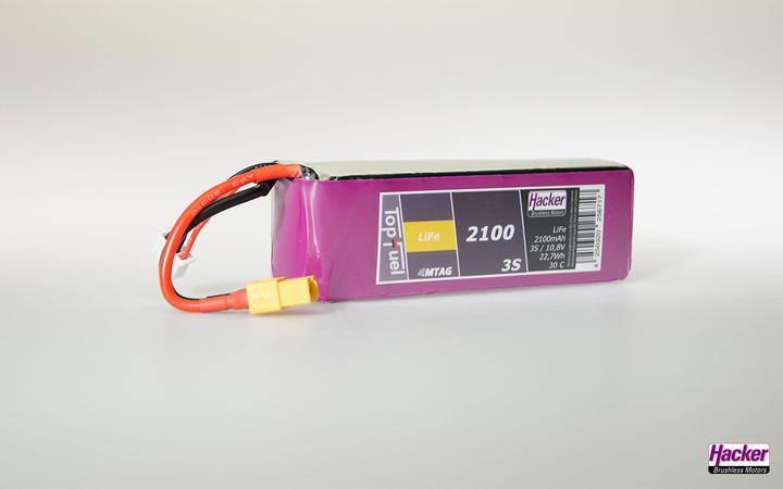 Image du produit Hacker LiFe Pack TF LiFe 2100mAh 3S MTAG (9.90 V, 2100 mAh)