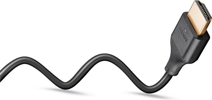 Produktbild Goobay Slim High Speed HDMI-Kabel mit Ethernet (1 m, HDMI)