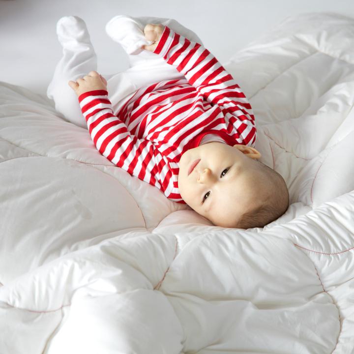 Immagine prodotto Zizzz Piumino per bambini con imbottitura in lana svizzera (100 x 135 cm)