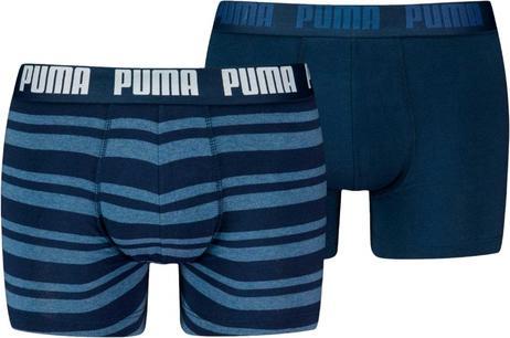 Produktbild Puma Herren-Boxershorts „Everyday Heritage Stripe“ im 2er-Pack (XL, 2er Pack)