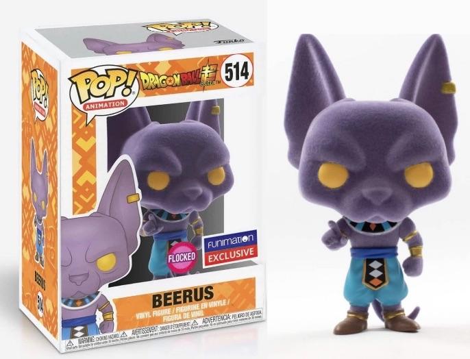 Image du produit Funko POP! Dragon Ball Super - Beerus Floquée