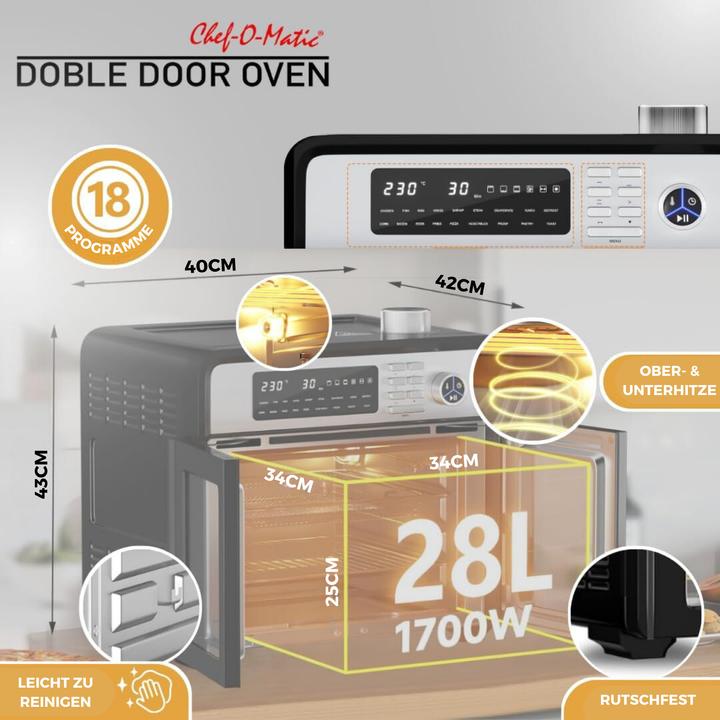 Actual product image Best direct Chef O Matic Double Door Oven