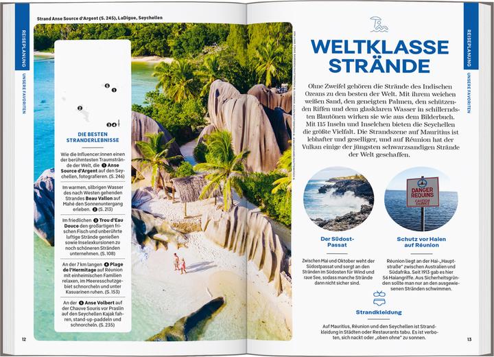 Produktbild Reiseführer Mauritius, Reunion & Seychellen (Deutsch, Paula Hardy, Fabienne Fong Yan, Rooksana Hossenally, 2024)