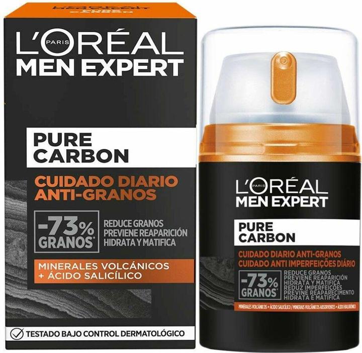Actual product image L'Oréal Paris MEN EXPERT pure charcoal cuidado diario antigranos 50 ml (50 ml, Bath truffles)