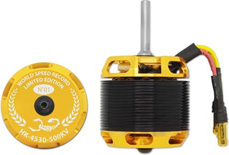 Actual product image Scorpion Electric motor HK-4530-500KV (8mm shaft)