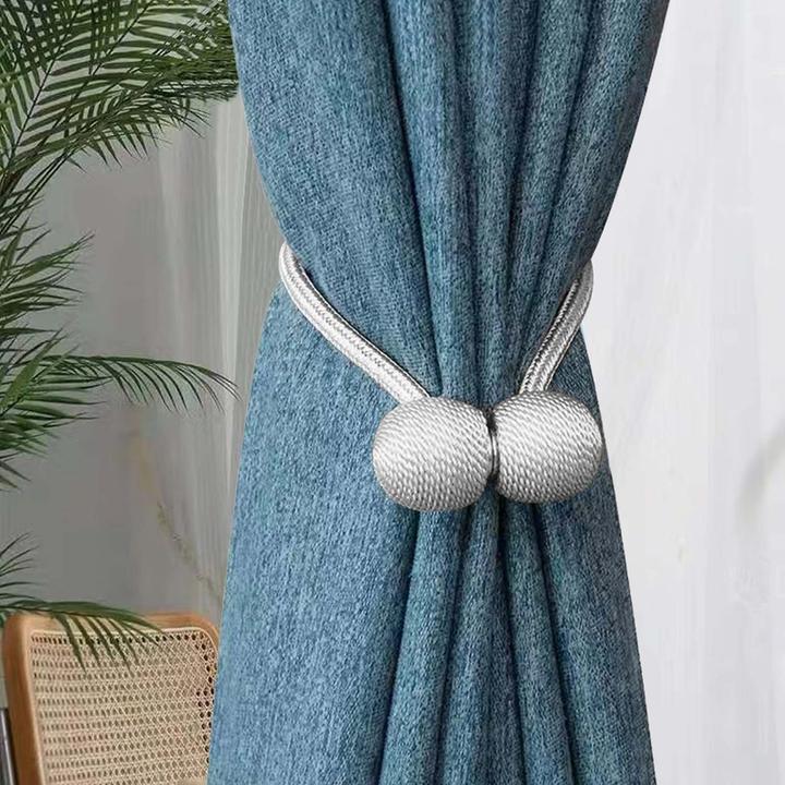 Actual product image Intirilife 2-piece set of tiebacks