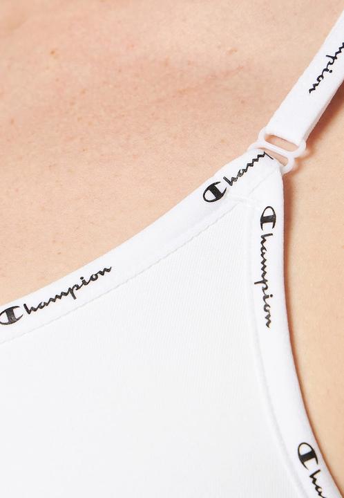 Actual product image Champion BH Elastischer Sport-BH mit verstellbaren Träger, Racerback und Logoprint (XS)