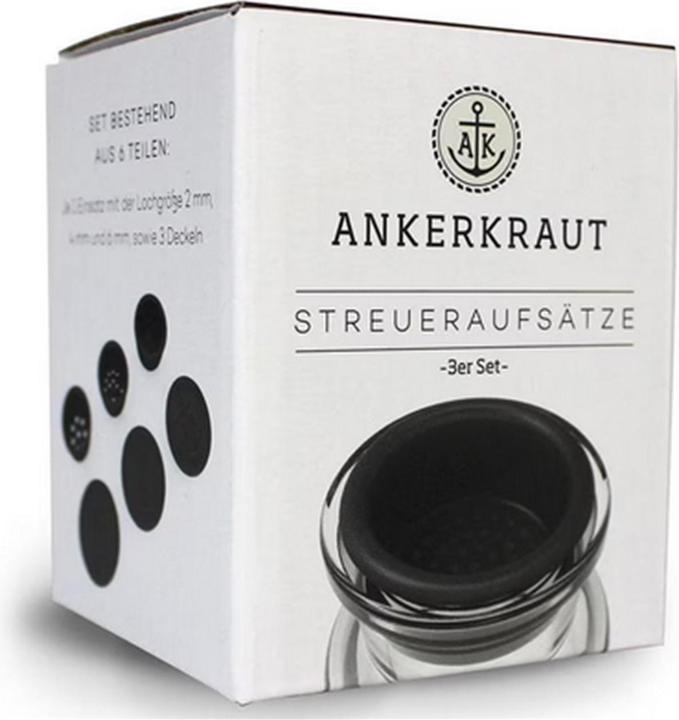 Produktbild Ankerkraut Gewürze Streuaufsatz (Salz, Pfeffer)