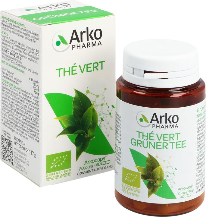 Actual product image Arkopharma Grüntee (40 Piece, Capsules, 40 g)