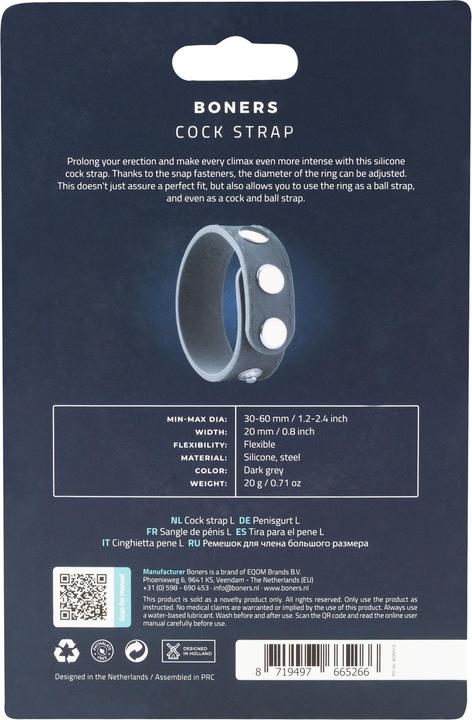 Actual product image Boners Cock Strap (5.50 cm)