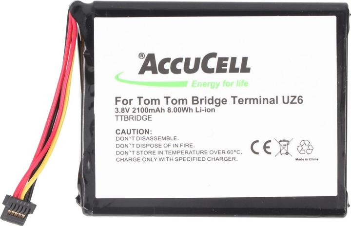 Image du produit AccuCell Batterie TomTom Bridge, UZ6 1CP515161HR, Webfleet PRO 8270 et 8275