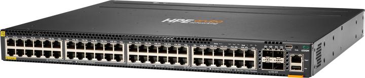 Immagine prodotto HPE E Interruttore Aruba, 48 porte PoE e 4 porte SFP56, livello 3, impilabile, 1U, One Touch (48 Porti)