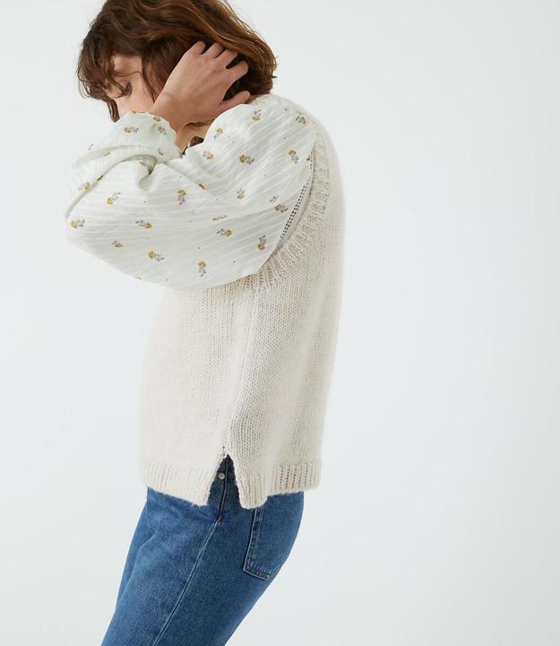 Immagine prodotto La Redoute Collections Slipover con scollo rotondo (S)
