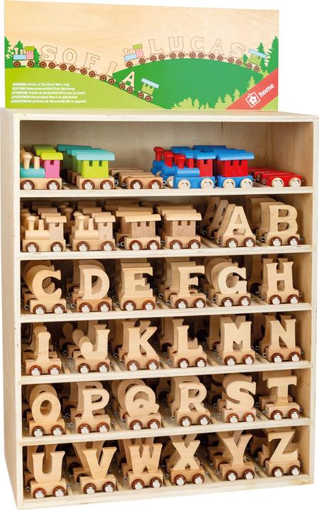 Produktbild Legler OHG Display Buchstabenzug