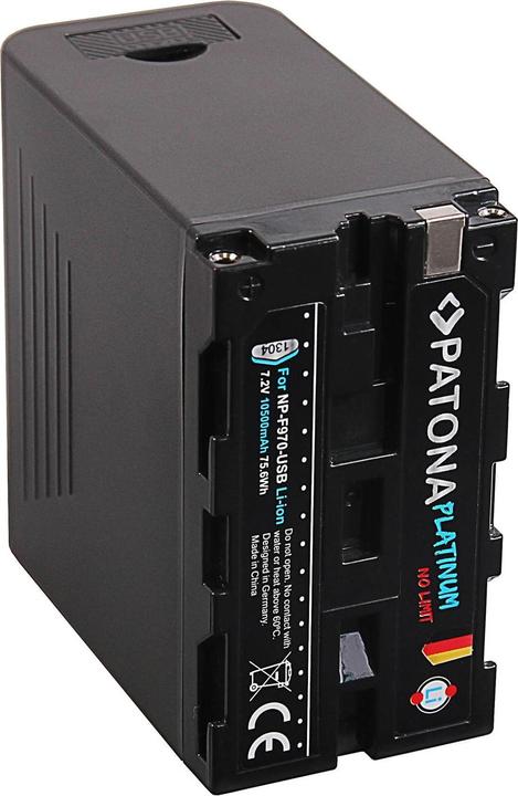 Produktbild Patona Digitalkamera-Akku für Sony NP-F970 und CCD Serie (Kamera Akku)