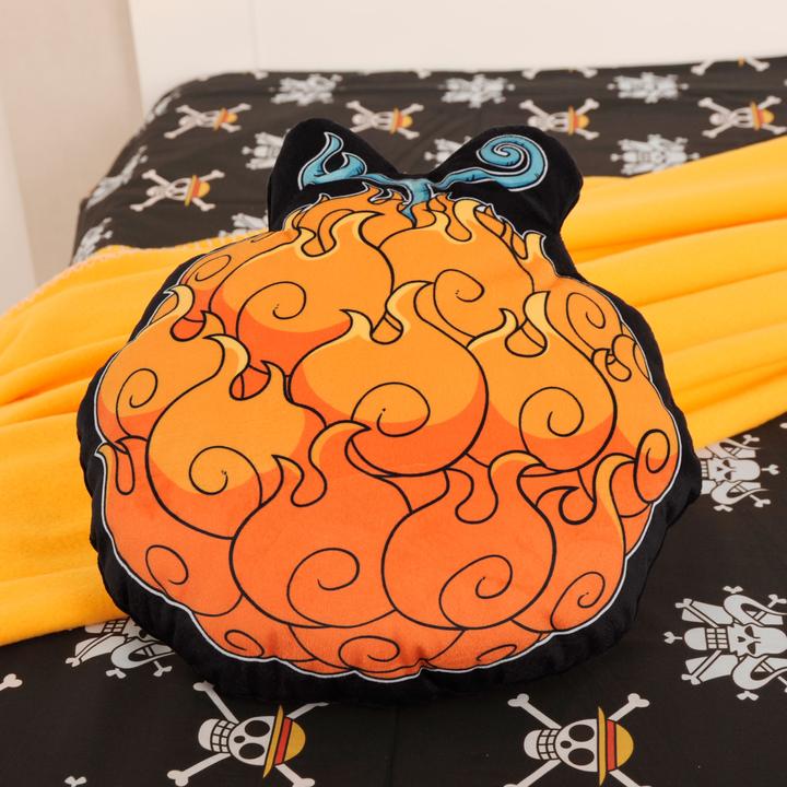 Image du produit Herding One Piece oreiller Mera Mera no Mi 45 cm (35 x 32 cm)