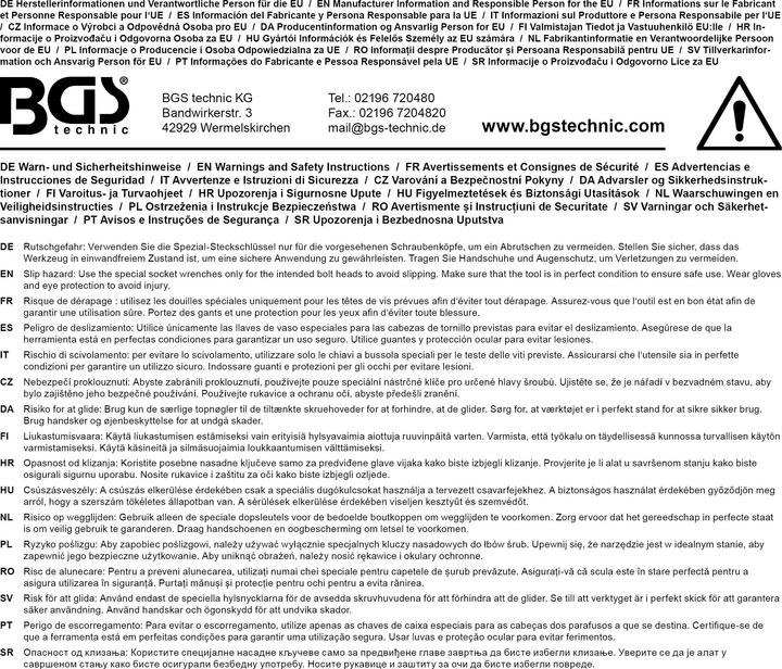 Produktbild BGS Spezial-Steckschlüssel-Einsatz (18 mm)