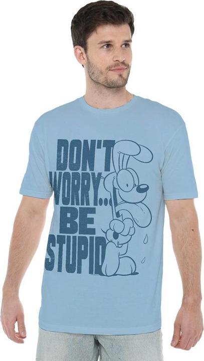 Immagine prodotto Garfield Don't Worry Maglietta Uomo (M)