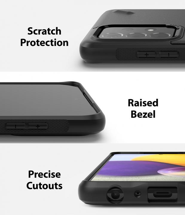 Produktbild Ringke Onyx Durable TPU Case Cover for Samsung Galaxy A72 4G black (OXSG0037) (Samsung Galaxy A72)
