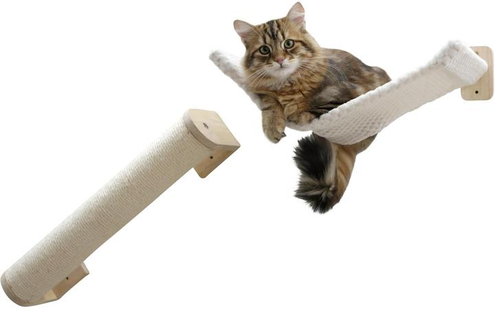 Actual product image Kerbl Climbing wall Alps (50 cm, White, Nature)