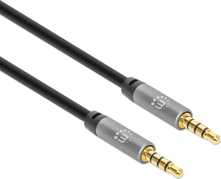 Manhattan Cavo audio Spina jack Aux (3 m, Connettore da 3,5 mm (AUX))