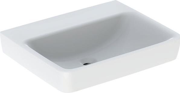 Produktbild Geberit Renova Plan, Aufsatz-Waschtisch, 60x48 cm, ohne Hahnloch, ohne Überlauf, 501722 (480 mm, 600 mm)
