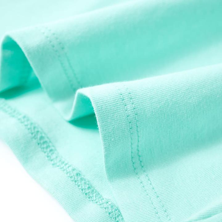 Immagine prodotto VidaXL Maglietta per bambini Verde menta chiaro 140,Materiale: 95 (140)