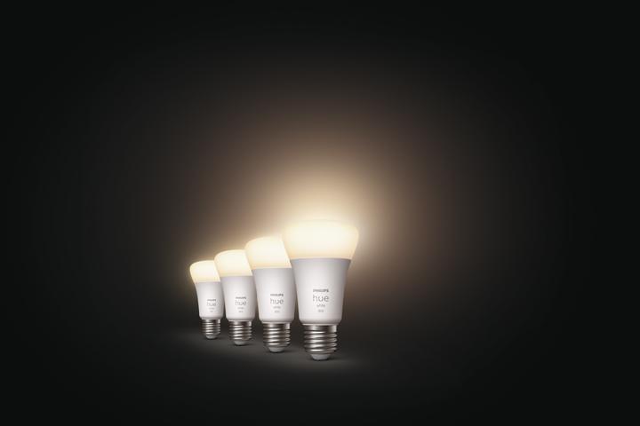 Productafbeelding Philips Hue Tint wit (E27, 9 W, 806 lm, 4 x, F)