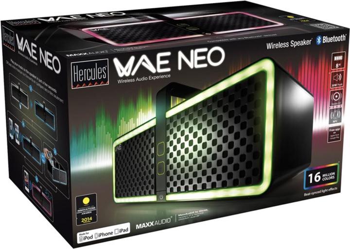 Produktbild Hercules WAE Neo Wireless Audio Speaker (15 h, Akkubetrieb)