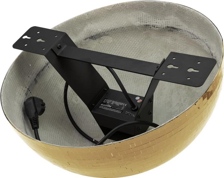 Immagine prodotto Eurolite Specchio emisfero 40cm oro motorizzato (40 cm)