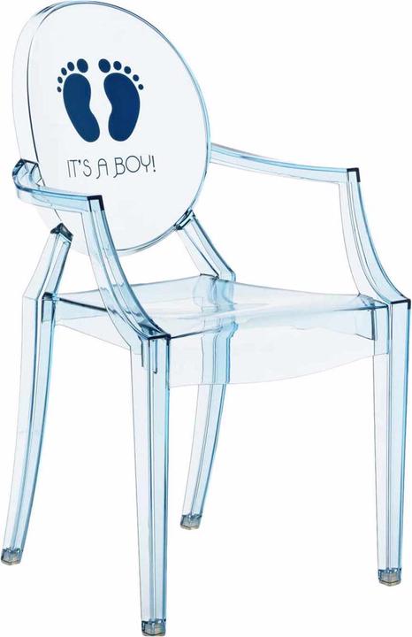 Kartell Lou Lou Ghost Chaise d'enfant Prince (Chaise haute)