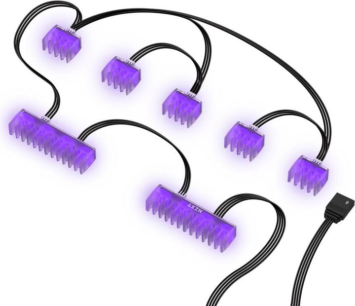 Actual product image NZXT HUE 2 Cablecomb (RGB)