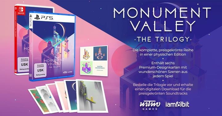 Actual product image iam8bit Monument Valley: Trilogy PS-5 (PS5, DE)