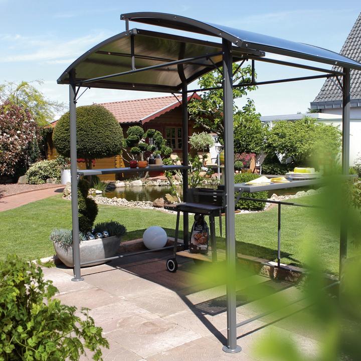 Actual product image Leco Professional barbecue pavilion (245 cm, 150 cm)