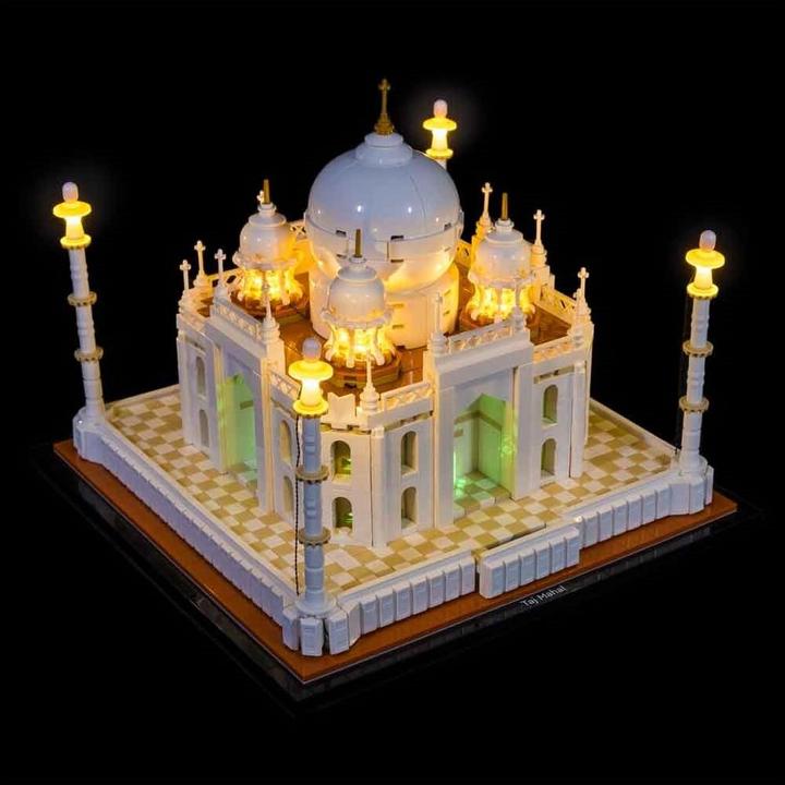 Actual product image Light my bricks LED Light Set for LEGO Taj Mahal