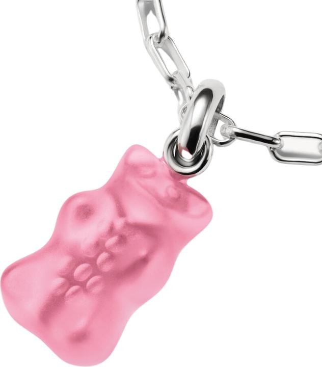 Immagine prodotto Thomas Sabo Charm-Goldbären-Anhänger in Pink Connect Silber (Argento)