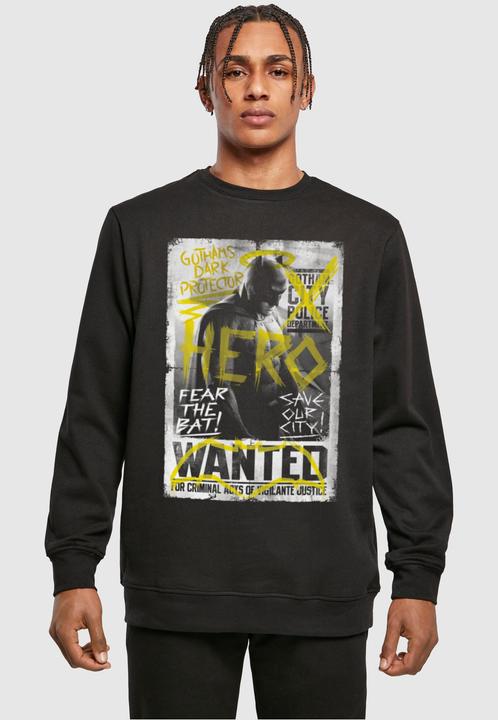 Actual product image Absolute Cult Ladies Batman v Superman - Wanted Crewneck - 115181 (S)