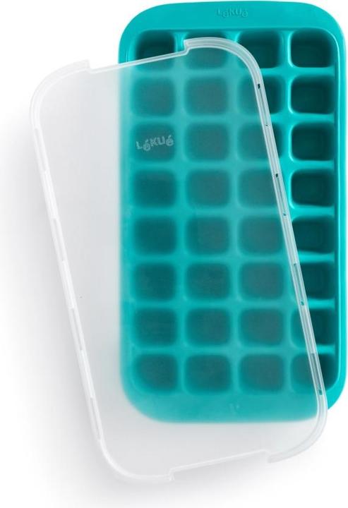 Produktbild Lékué Gastro-Eiswürfelbehälter türkis, 33.5x18cm