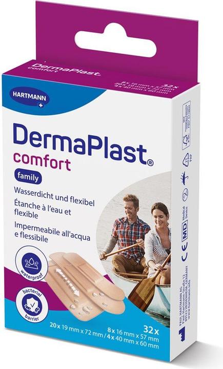 Actual product image DermaPlast Comfort Pflaster (32 x)