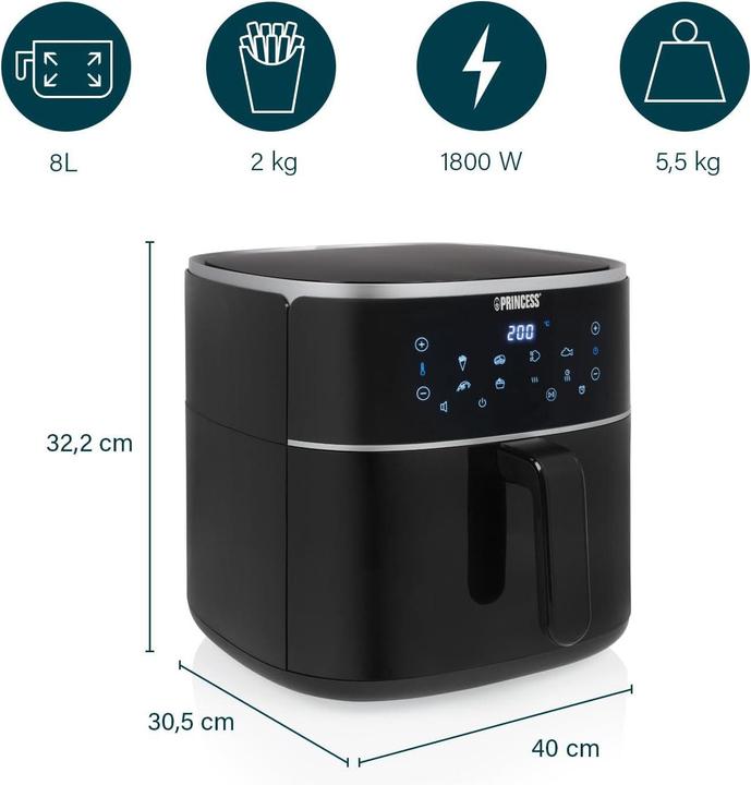 Produktbild Princess Digitaler Airfryer (CH-Stecker)