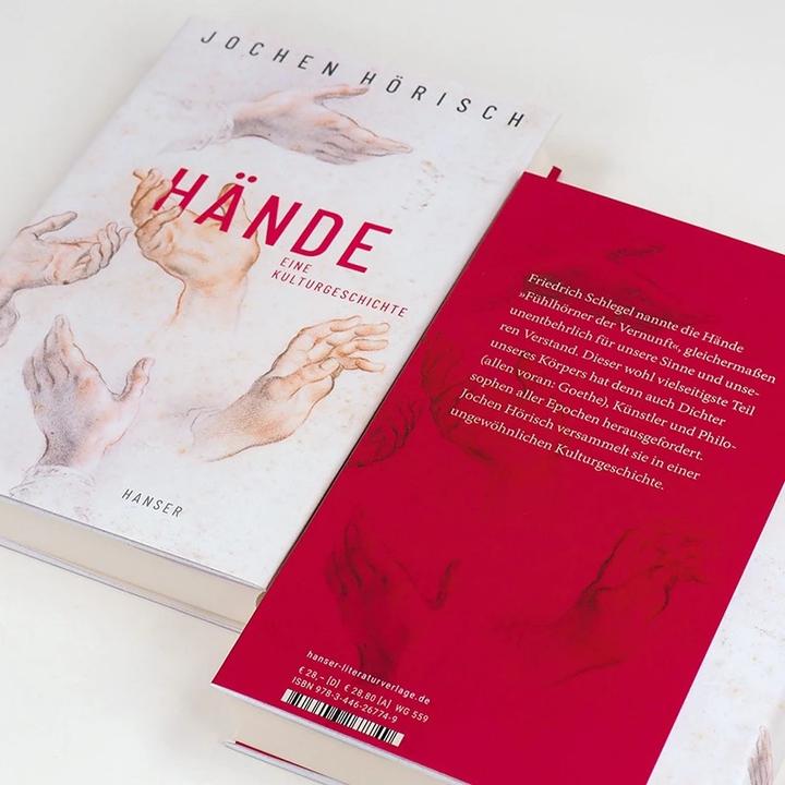 Actual product image Hände (German, Jochen Hörisch, 2021)
