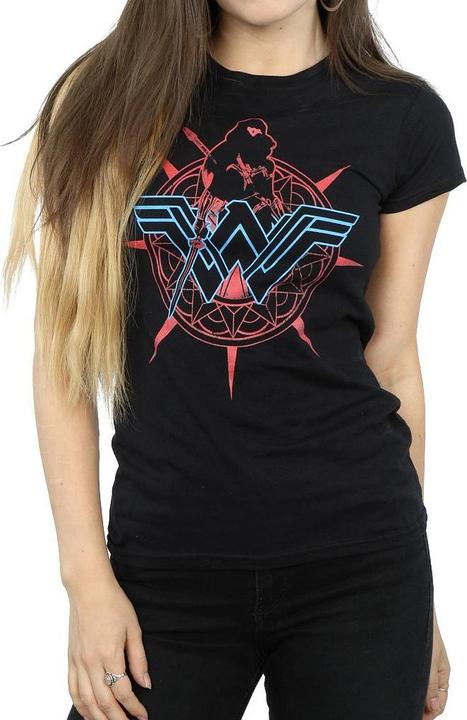 Immagine prodotto Wonder Woman Warrior Shield Maglietta Donna (XL)
