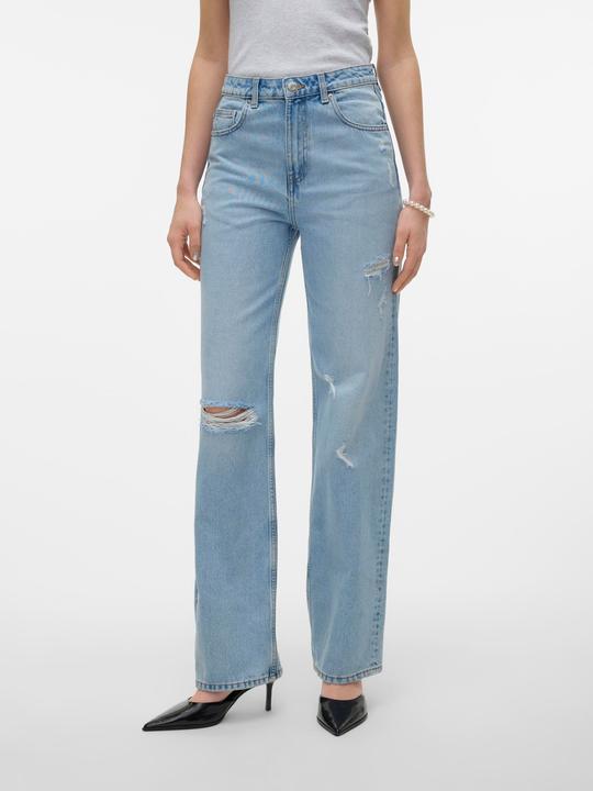 Immagine prodotto Vero Moda VMRYLEE Hohe Taille Gerade geschnitten Jeans Straight-Fit (W25/L32)