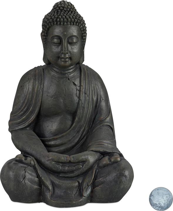 Relaxdays Buddha Figur