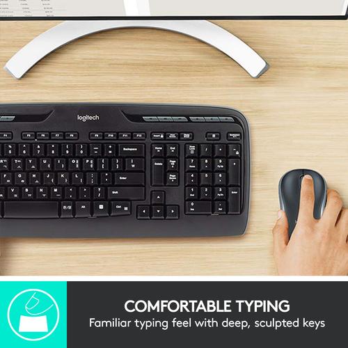 Produktbild Logitech Mk330 (CH, Kabellos)