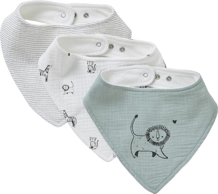 pack white, green lion
