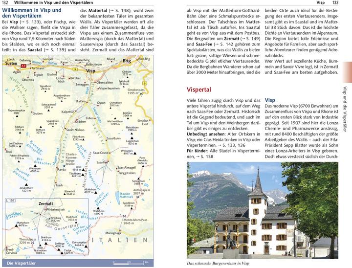 Produktbild Reiseführer Wallis (Deutsch, Isa Ducke, Natascha Thoma, 2022)